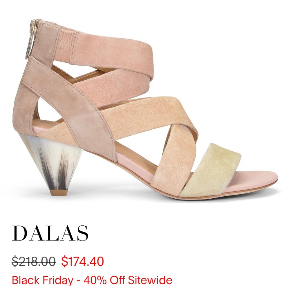 Donald Pliner Suede Dalas Sandal